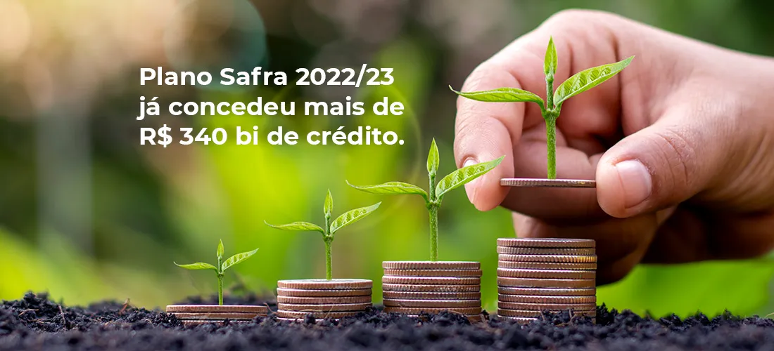 Plano Safra 2022/23 já concedeu mais de R$ 340 bi de crédito
